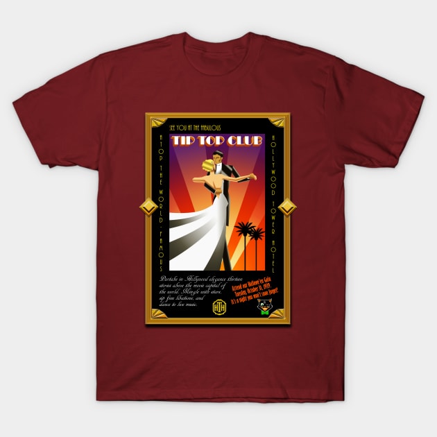 The Club Poster T-Shirt by Sunshone1